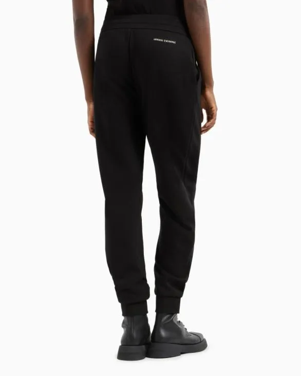Jogger Pants With Metal Logo Black Women Armani Matching Sets Jogger Pants With Metal Logo Black Women Armani Matching Sets