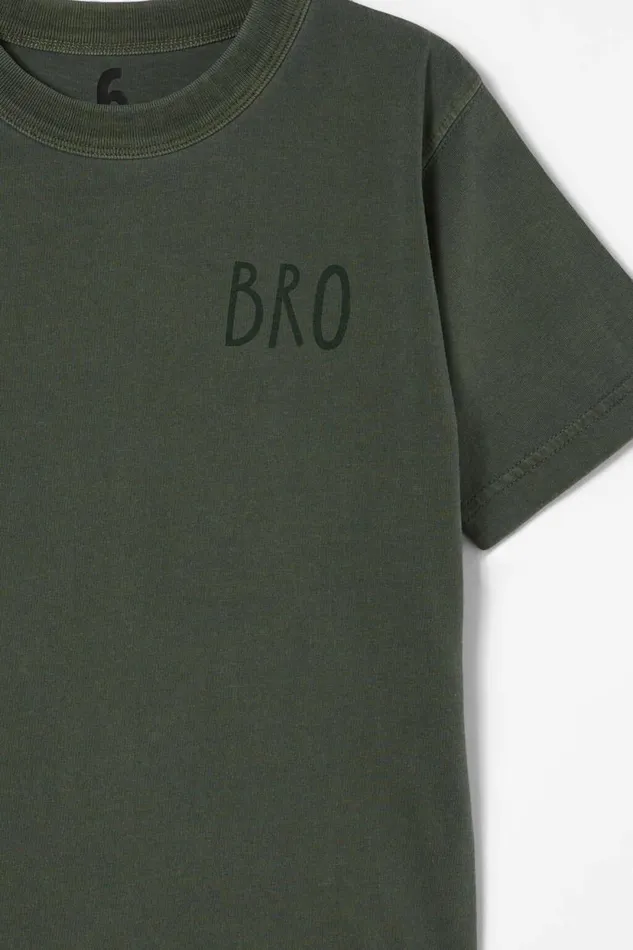 Jonny Short Sleeve Print Tee Swag Greenbro Boys Cotton On Tops and TShirts Jonny Short Sleeve Print Tee Swag Greenbro Boys Cotton On Tops and TShirts
