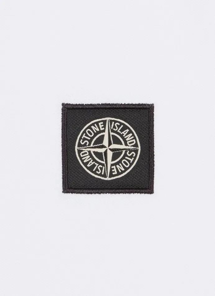 Junior 21348 Polo Shirt In White Stone Island TShirts