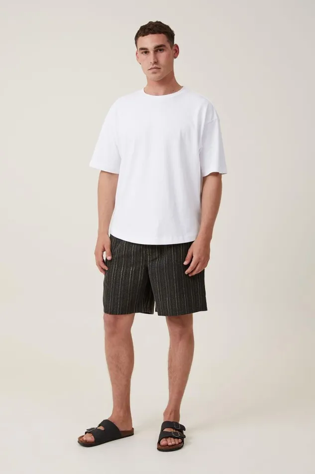 Kahuna Short Black Vertical Men Cotton On Shorts