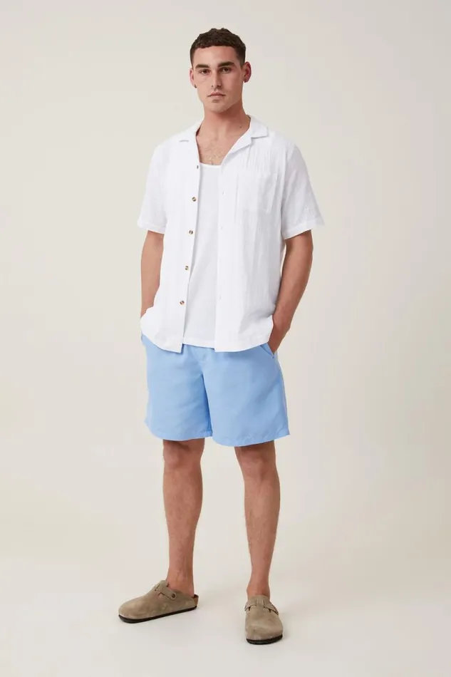 Kahuna Short Pale Blue Men Cotton On Shorts