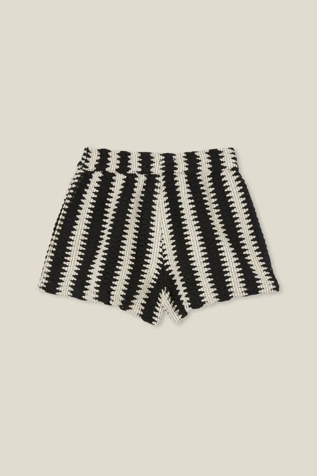 Kai Short Blackvanilla Stripe Girls Cotton On Shorts Skirts and Playsuits Kai Short Blackvanilla Stripe Girls Cotton On Shorts Skirts and Playsuits