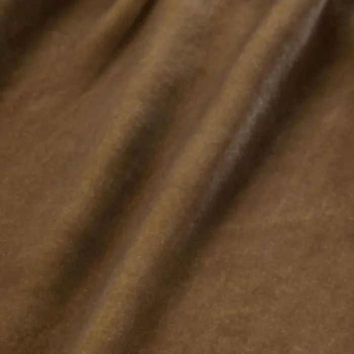 Khaki Velvet Babydoll Dress Copper Women Stetson Mini