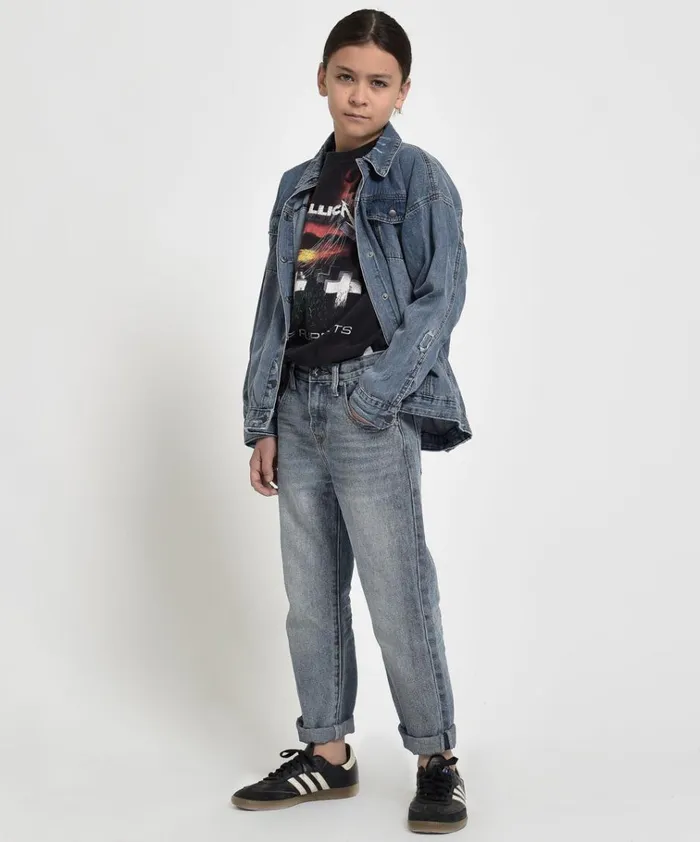 KIDS AWESOME BAGGIES STRAIGHT LEG JEAN Kids One Teaspoon Kids