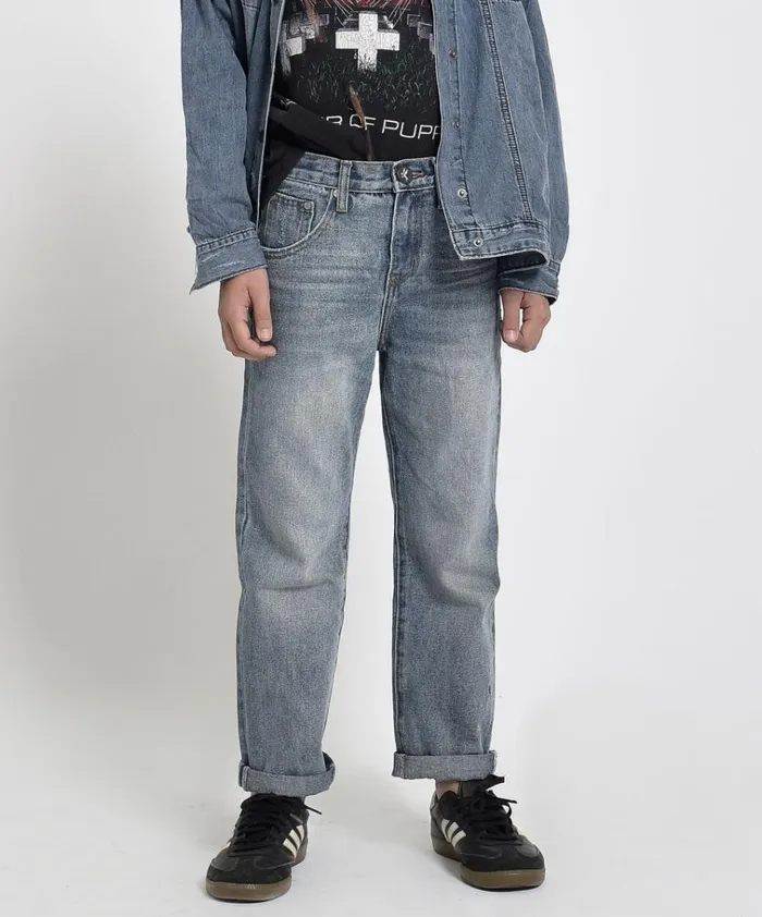 KIDS AWESOME BAGGIES STRAIGHT LEG JEAN Kids One Teaspoon Kids KIDS AWESOME BAGGIES STRAIGHT LEG JEAN Kids One Teaspoon Kids