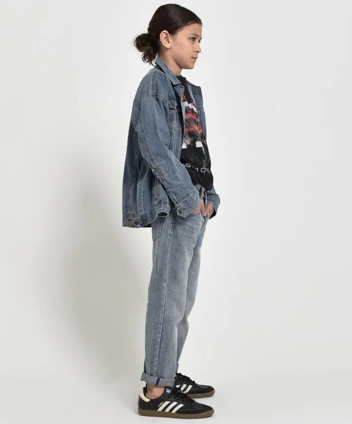 KIDS AWESOME BAGGIES STRAIGHT LEG JEAN Kids One Teaspoon Kids KIDS AWESOME BAGGIES STRAIGHT LEG JEAN Kids One Teaspoon Kids