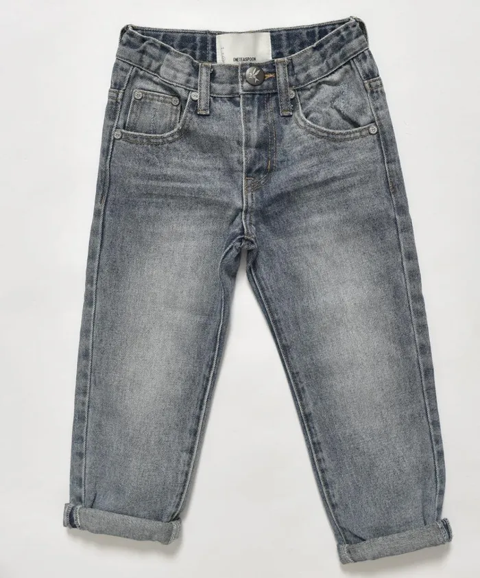 KIDS AWESOME BAGGIES STRAIGHT LEG JEAN Kids One Teaspoon Kids KIDS AWESOME BAGGIES STRAIGHT LEG JEAN Kids One Teaspoon Kids