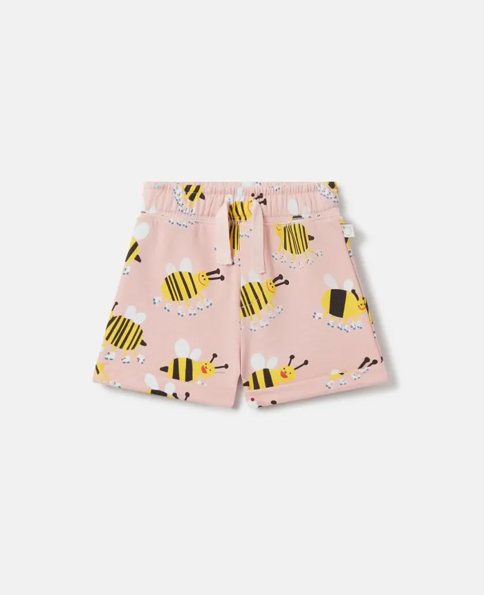 Kids Baby Girls Stella McCartney Roller Skate Bumblebee Shorts Pink Multicolour Kids Baby Girls Stella McCartney Roller Skate Bumblebee Shorts Pink Multicolour