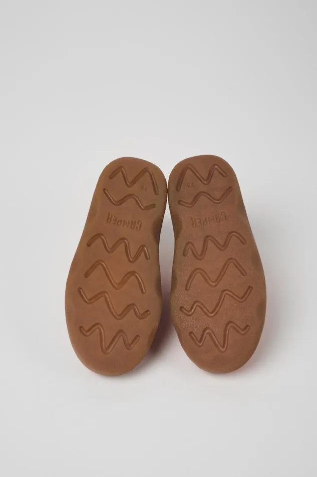 Kids Camper Casual Shoes Kiddo Orange Leather Shoes For Kids Kids Camper Casual Shoes Kiddo Orange Leather Shoes For Kids