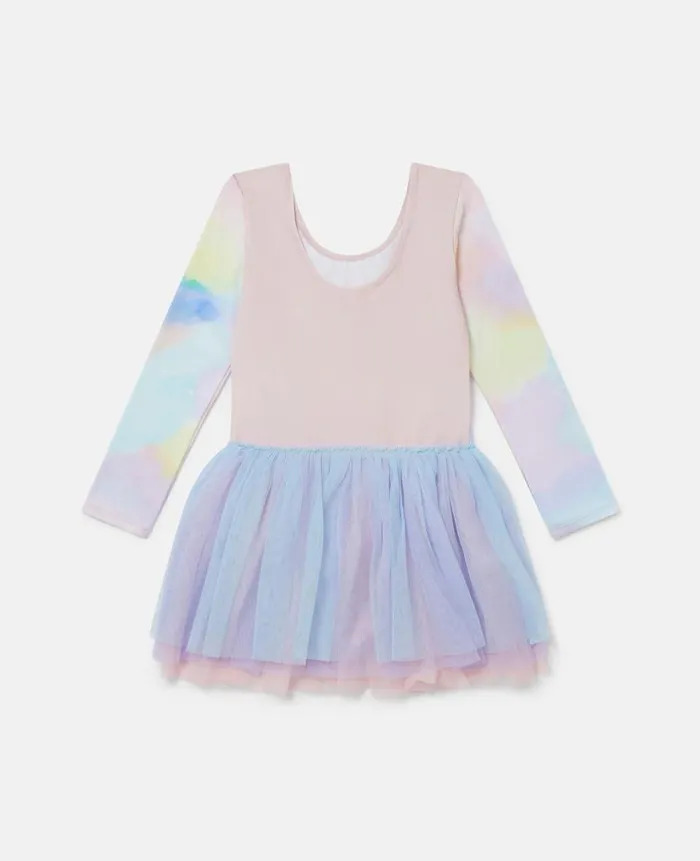 Kids Dresses and Jumpsuits Stella McCartney Rainbow Unicorn Tutu Dress Multicolour