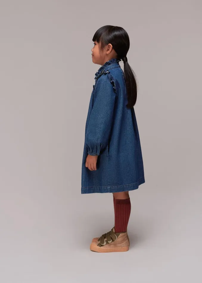 Kids Dresses and Jumpsuits Whistles Denim Nell Denim Dress
