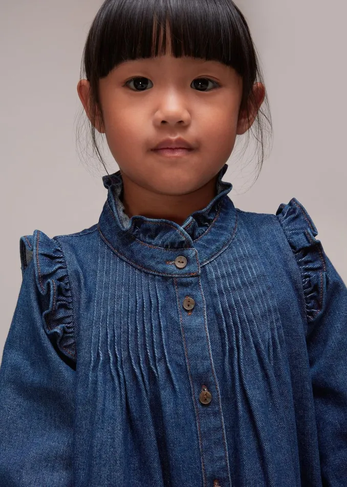 Kids Dresses and Jumpsuits Whistles Denim Nell Denim Dress