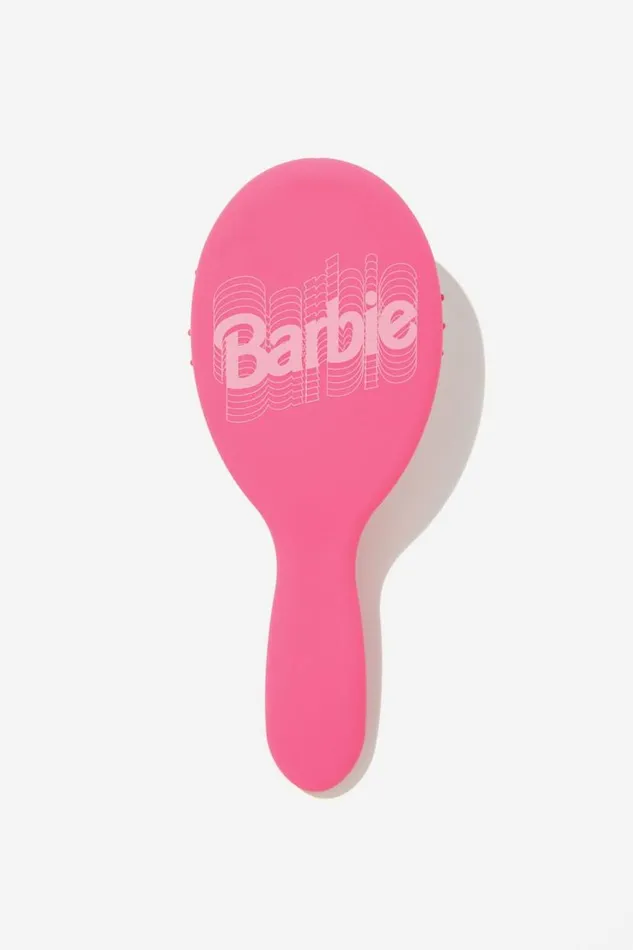 Kids Licensed Hair Brush Lcn Mat Barbiepink Gerbera Logo Girls Cotton On Hair Accessories Kids Licensed Hair Brush Lcn Mat Barbiepink Gerbera Logo Girls Cotton On Hair Accessories