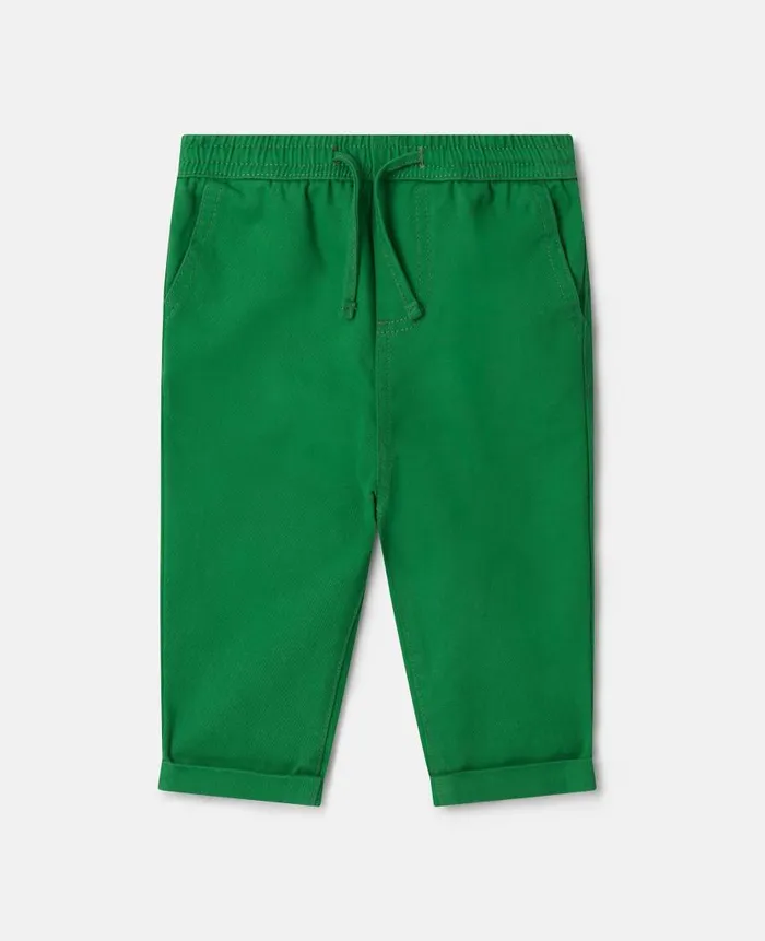 Kids Pants and Shorts Stella McCartney Drawstring Joggers Green