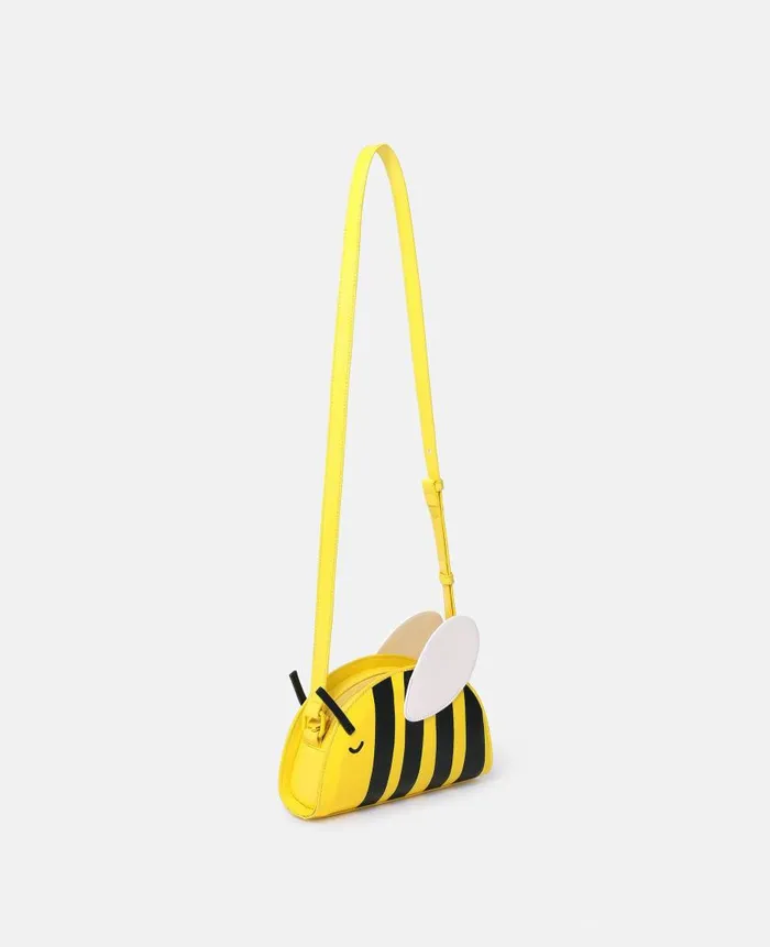 Kids Shoes And Bags Stella McCartney Bumblebee Crossbody Bag Yellow