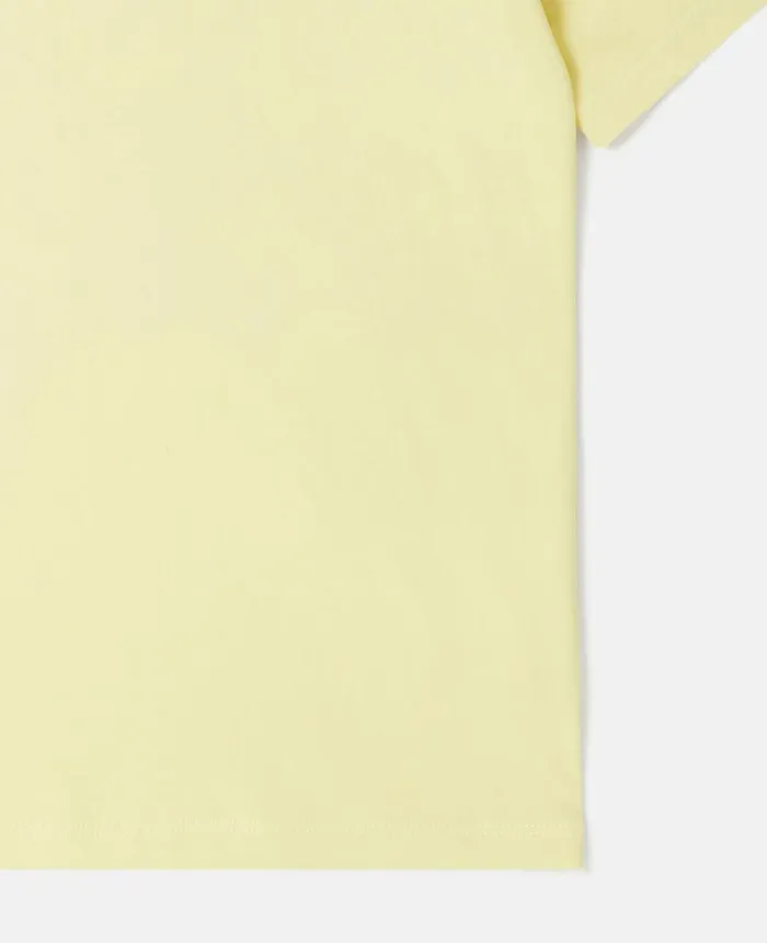 Kids TShirts And Tops Stella McCartney Sunglasses Doodle TShirt Yellow