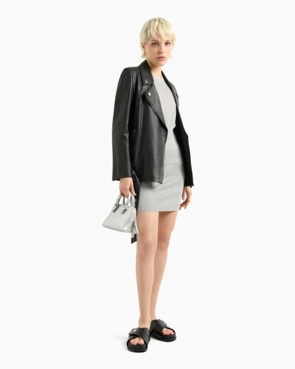 Knitted Sheath Dress Silver Women Armani Dresses And Jumpsuits Knitted Sheath Dress Silver Women Armani Dresses And Jumpsuits