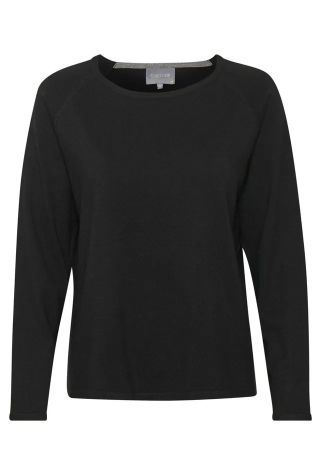 Knitwear and Cardigans Women CULTURE CUannemarie Knitted Pullover Black