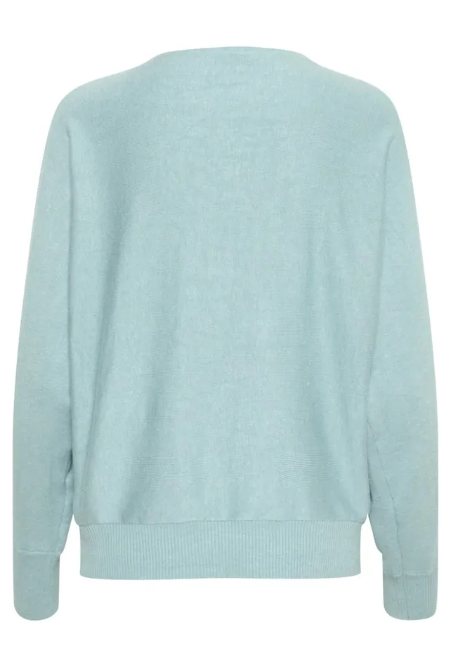 Knitwear and Cardigans Women CULTURE CUannemarie Pullover Tourmaline Melange