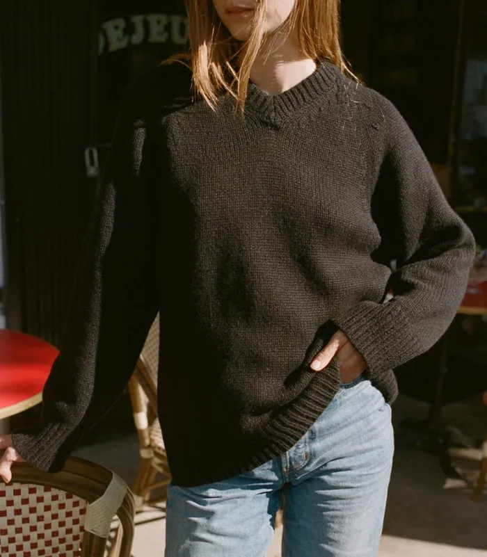 Knitwear Women DEN Merit Sweater Black