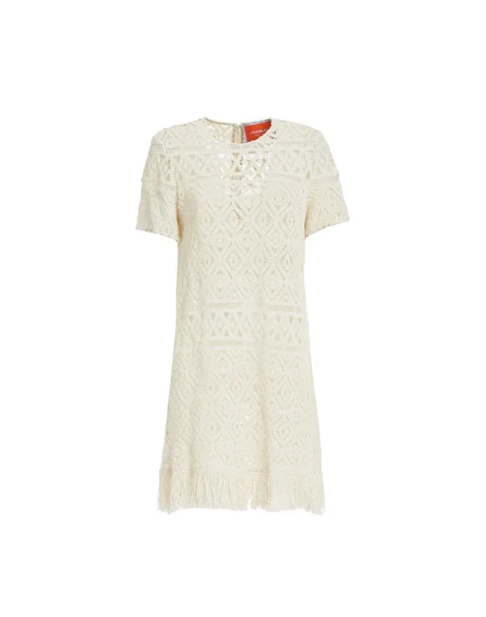 Lacey Mini Swing Dress Plaza Cream Women La Double J Dresses Lacey Mini Swing Dress Plaza Cream Women La Double J Dresses