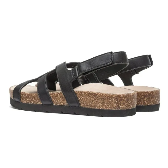 Lanai Sandal Metatarsal Black Womens Abeo Sandals