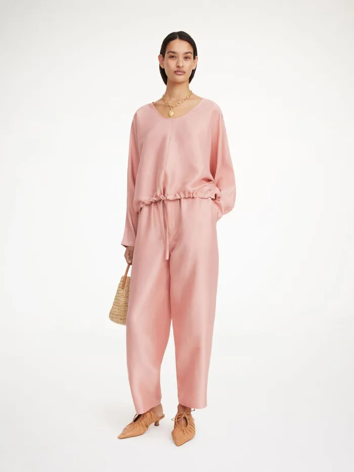 Lanee Silk Blouse Diva Women By Malene Birger Tops and Blouses