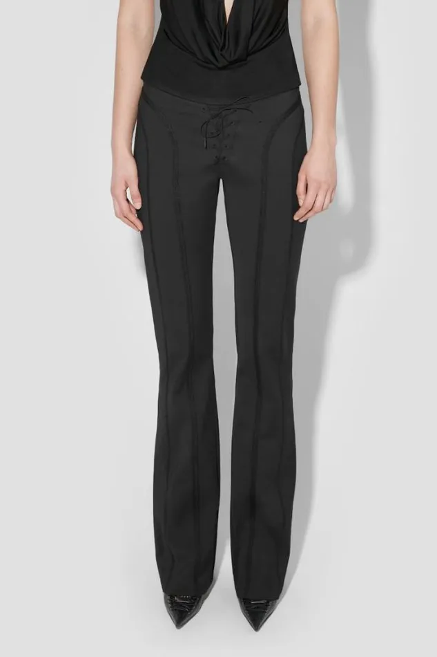 Lara Laced Trousers Black Women MISBHV Trousers