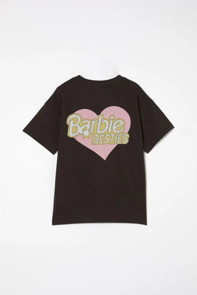 License Drop Shoulder Short Sleeve Tee Lcn Mat Barbie Bestiesphantom Girls Cotton On Tops and TShirts License Drop Shoulder Short Sleeve Tee Lcn Mat Barbie Bestiesphantom Girls Cotton On Tops and TShirts