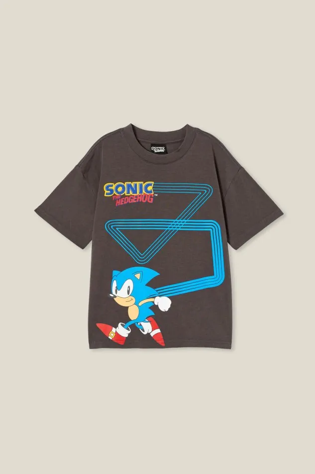 License Drop Shoulder Short Sleeve Tee Lcn Sonic Phanomsonic Gotta Go Fast Boys Cotton On Tops and TShirts License Drop Shoulder Short Sleeve Tee Lcn Sonic Phanomsonic Gotta Go Fast Boys Cotton On Tops and TShirts