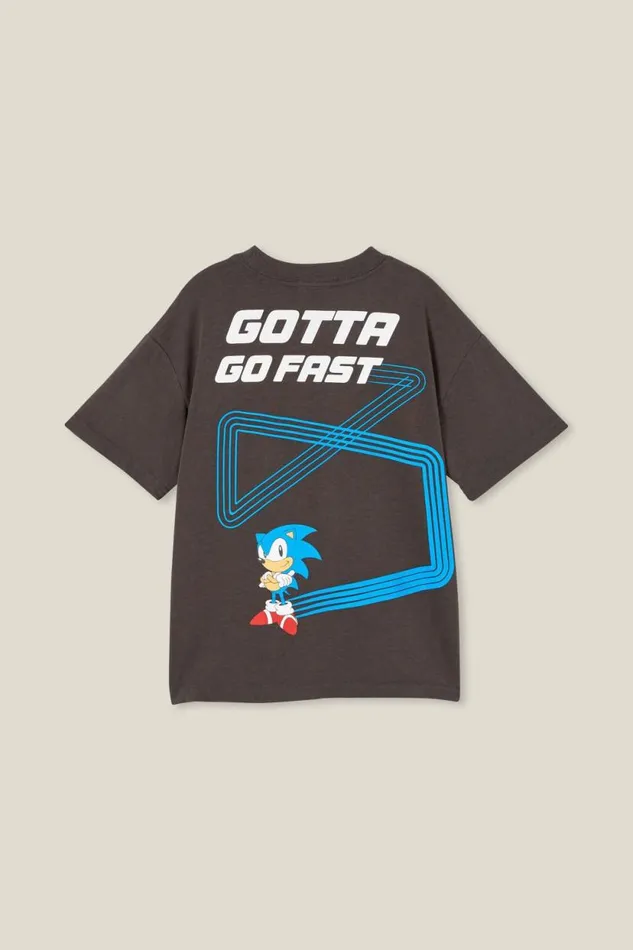 License Drop Shoulder Short Sleeve Tee Lcn Sonic Phanomsonic Gotta Go Fast Boys Cotton On Tops and TShirts License Drop Shoulder Short Sleeve Tee Lcn Sonic Phanomsonic Gotta Go Fast Boys Cotton On Tops and TShirts