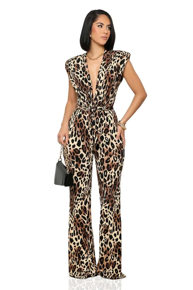 Lilly039s Kloset Jumpsuits and Rompers Women For The Love Of Leopard Jumpsuit Lilly039s Kloset Jumpsuits and Rompers Women For The Love Of Leopard Jumpsuit