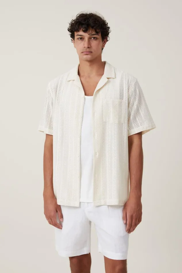 Linen Pleat Short White Men Cotton On Shorts Linen Pleat Short White Men Cotton On Shorts