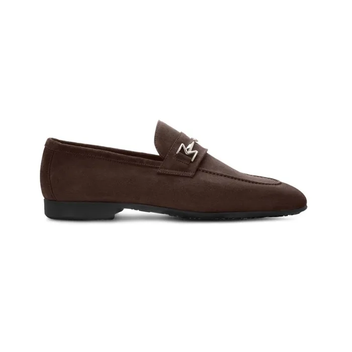 Loafers Men Moreschi Brown Suede Loafer