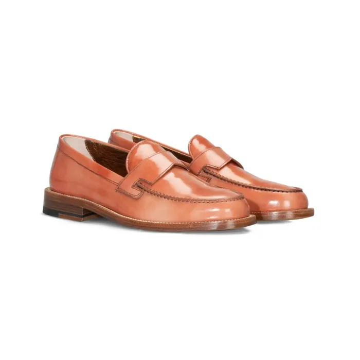 Loafers Men Moreschi FOR HIM 8211 Brown Leather Loafer