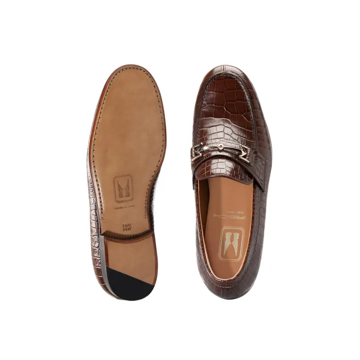 Loafers Men Moreschi FOR HIM 8211 Brown Leather Loafer