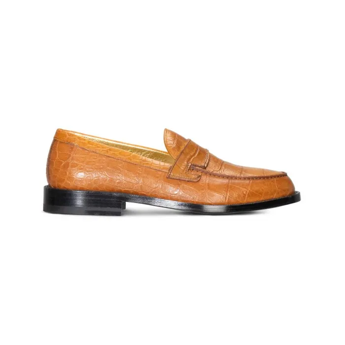 Loafers Women Moreschi FOR HER 8211 Tan Leather Loafer