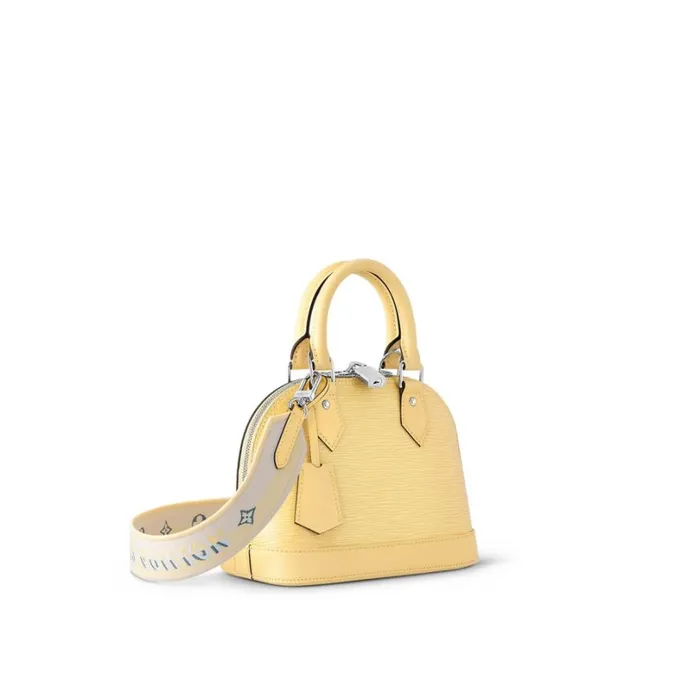 Louis Vuitton Alma Bag Louis Vuitton Jaune Plume Yellow M22213 Alma BB 8211 Louis Vuitton Handbag Store 8211 Women