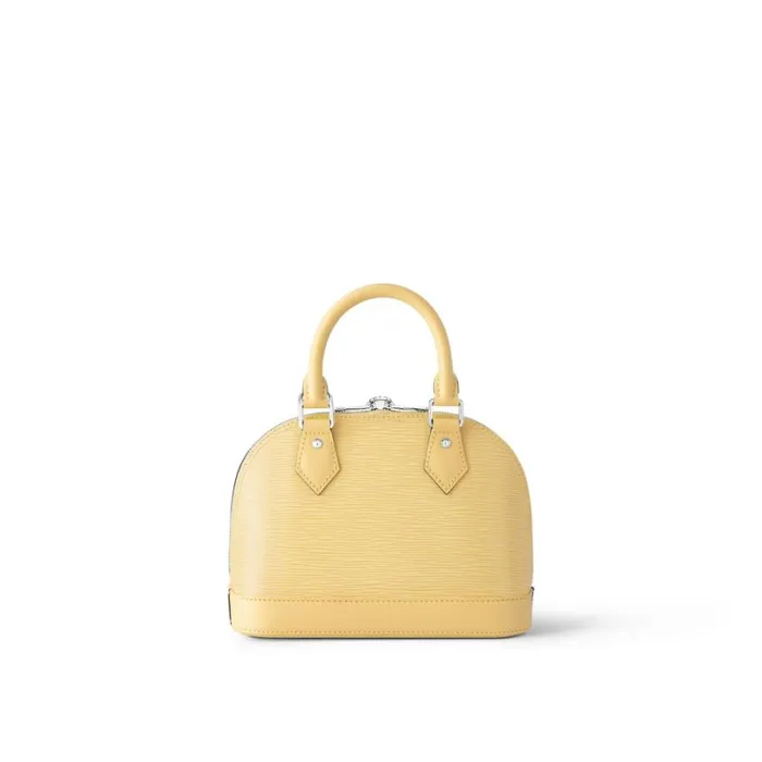 Louis Vuitton Alma Bag Louis Vuitton Jaune Plume Yellow M22213 Alma BB 8211 Louis Vuitton Handbag Store 8211 Women