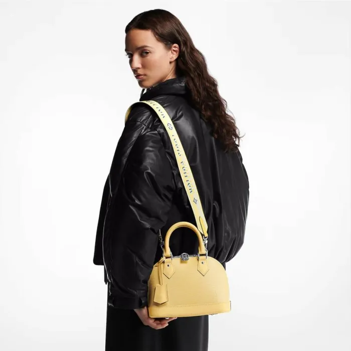 Louis Vuitton Alma Bag Louis Vuitton Jaune Plume Yellow M22213 Alma BB 8211 Louis Vuitton Handbag Store 8211 Women