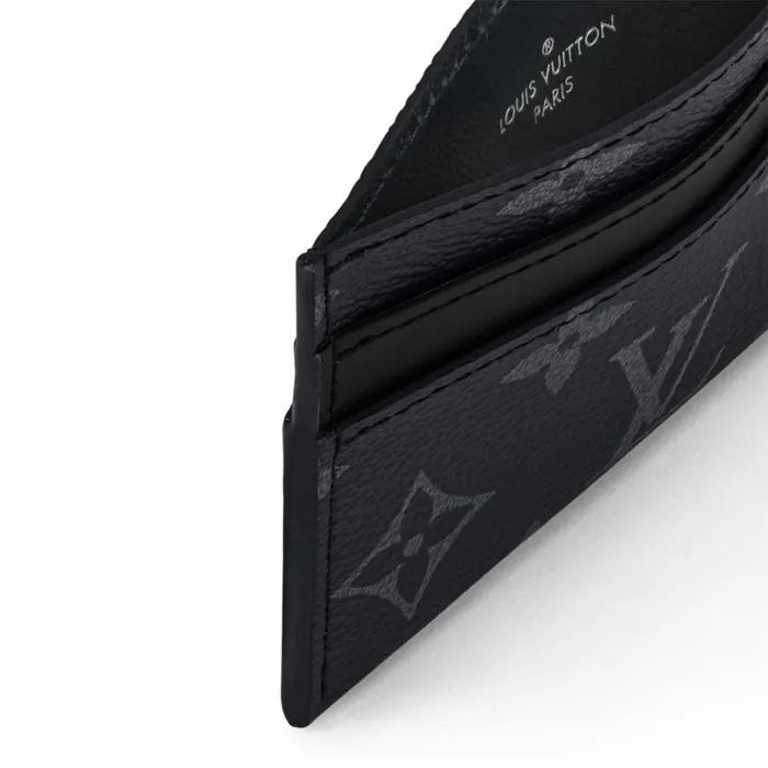 Louis Vuitton Bags Louis Vuitton M62170 Double Card Holder Monogram Eclipse 8211 Louis Vuitton Handbag Store 8211 Men