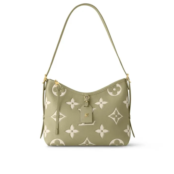 Louis Vuitton CarryAll Bag Louis Vuitton Light KhakiCream M46672 CarryAll PM 8211 Louis Vuitton Handbag Store 8211 Women