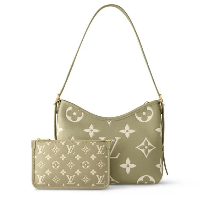 Louis Vuitton CarryAll Bag Louis Vuitton Light KhakiCream M46672 CarryAll PM 8211 Louis Vuitton Handbag Store 8211 Women