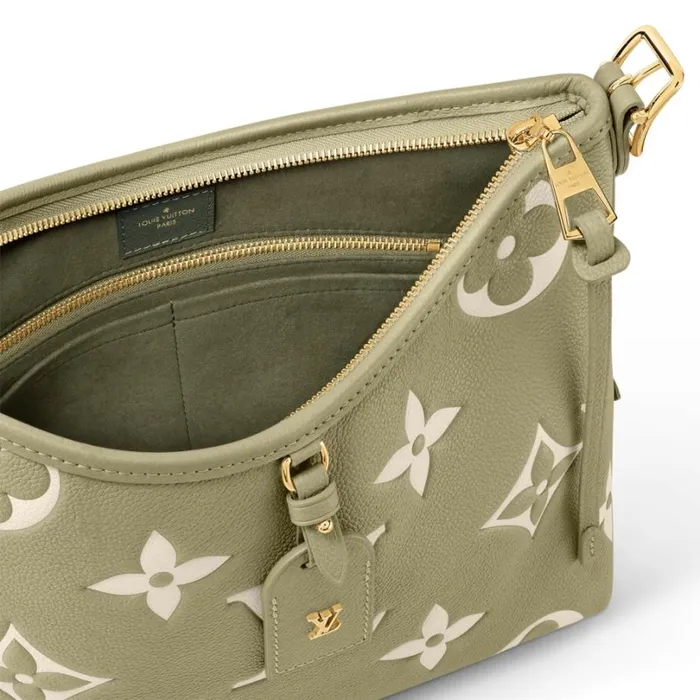 Louis Vuitton CarryAll Bag Louis Vuitton Light KhakiCream M46672 CarryAll PM 8211 Louis Vuitton Handbag Store 8211 Women