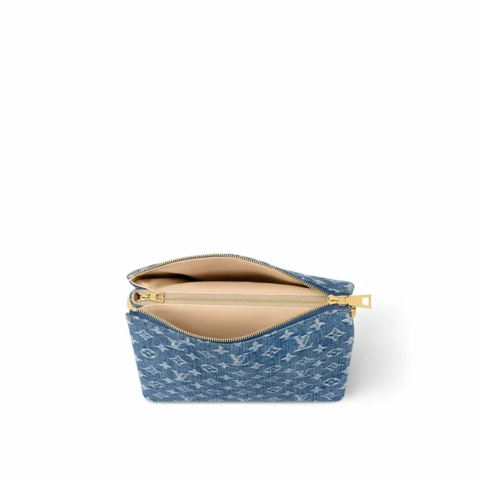 Louis Vuitton Coussin Bag Louis Vuitton M24564 Coussin PM Denim Blue 8211 Louis Vuitton Handbag Store 8211 Women