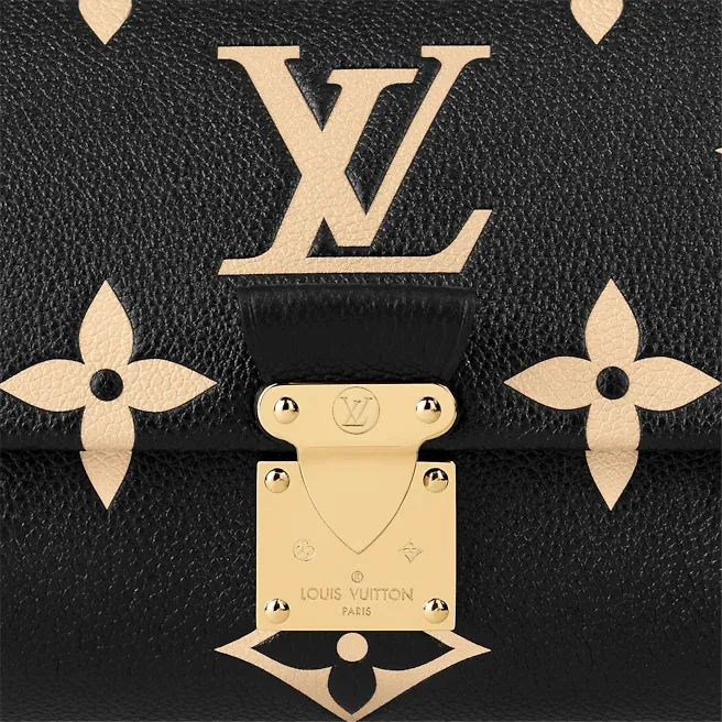 Louis Vuitton Pochette Metis Bag Louis Vuitton M45859 Favorite Black Beige 8211 Louis Vuitton Handbag Store 8211 Women