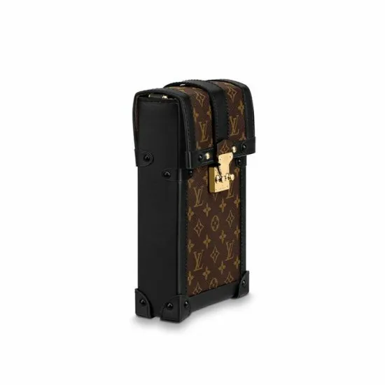 Louis Vuitton Trunk Bag Louis Vuitton Vertical Trunk Pochette Brown M67873 Black M63913 8211 Louis Vuitton Handbag Store 8211 Women