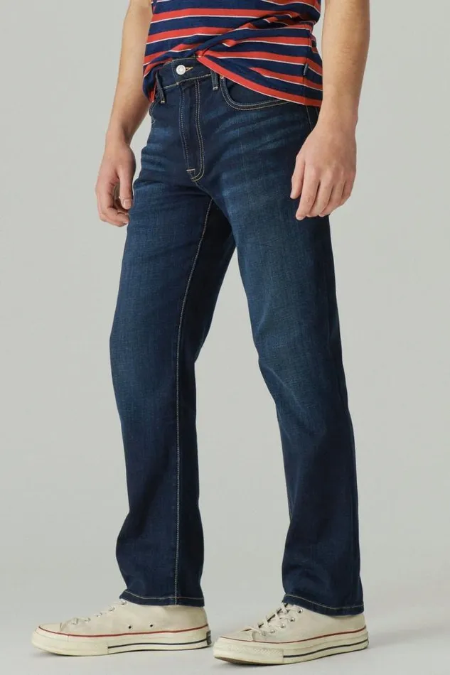 Lucky Brand 223 Straight Coolmax Stretch Jean Falcon Men Jeans