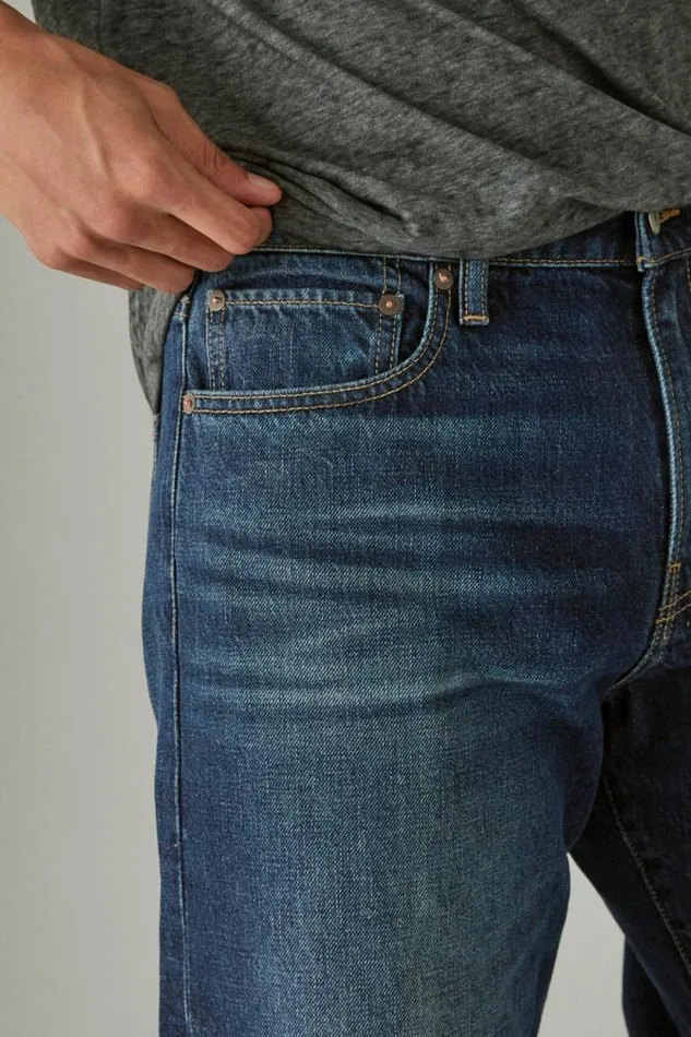 Lucky Brand 281 Baggy Straight Hemp Jean Sheldon Men Jeans