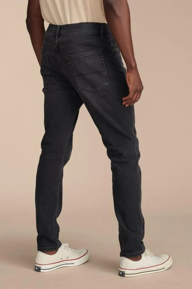 Lucky Brand 411 Athletic Taper Advanced Stretch Jean Black Lake Men Jeans